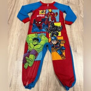 Marvel Superhero Adventure Zippy Toddler 4t Multi Color